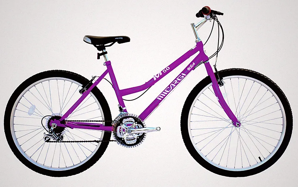 18 Speed 26" Mountain Bicycle Steel Frame M50 MTB Women Beginner V-brake Bike